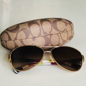 Coach Aviator Sunglasses